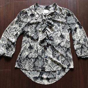 Anthropologie HD in Paris | Ruffle Picea Blouse